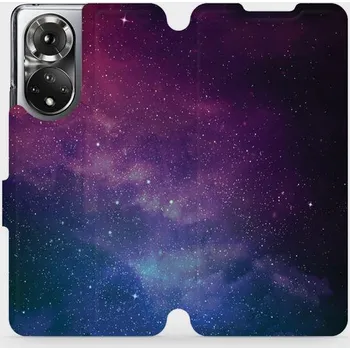 Pouzdro na mobilní telefon Flipové pouzdro Mobiwear - Honor 50 - V147P Mlhovina (Knížkové flip pouzdro, obal, kryt na mobil Honor 50 - V147P Mlhovina, materiál Umělá kůže + TPU - ochrana 360°, stojánek, silikonová vanička, magnetické zavírání)