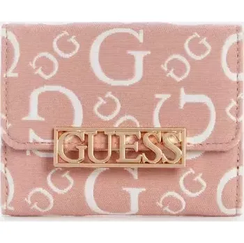 Peněženka GUESS dámská malá peněženka Carrboro starorůžová