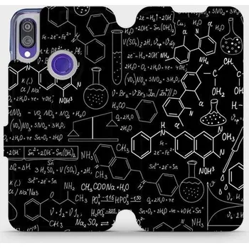 Pouzdro na mobilní telefon Flipové pouzdro Mobiwear - Xiaomi Redmi Note 7 - V060P Vzorečky (Knížkové flip pouzdro, obal, kryt na mobil Xiaomi Redmi Note 7 - V060P Vzorečky, materiál Umělá kůže + TPU - ochrana 360°, stojánek, silikonová vanička, magnetické zavírání)