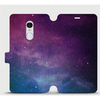 Pouzdro na mobilní telefon Flipové pouzdro Mobiwear - Xiaomi Redmi Note 4 Global - V147P Mlhovina (Knížkové flip pouzdro, obal, kryt na mobil Xiaomi Redmi Note 4 Global - V147P Mlhovina, materiál Umělá kůže + TPU - ochrana 360°, stojánek, silikonová vanička, magnetické zavírání)