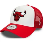 kšiltovka New Era 9FO AF Team Clear Black Trucker NBA Chicago Bulls - White/Faded Red one size