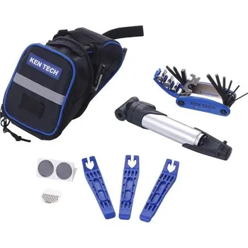 Aligator Brašna podsedlová Ken Tech ST-9812B s nářadím a pumpičkou