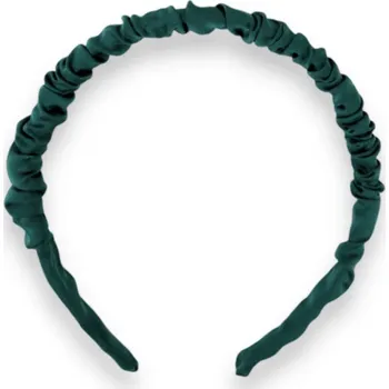 Čelenka MURU Scrunchie čelenka - Tmavě zelená matná