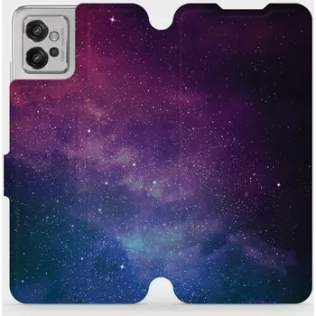 Pouzdro na mobilní telefon Flipové pouzdro Mobiwear - Motorola Moto G32 - V147P Mlhovina (Knížkové flip pouzdro, obal, kryt na mobil Motorola Moto G32 - V147P Mlhovina, materiál Umělá kůže + TPU - ochrana 360°, stojánek, silikonová vanička, magnetické zavírání)