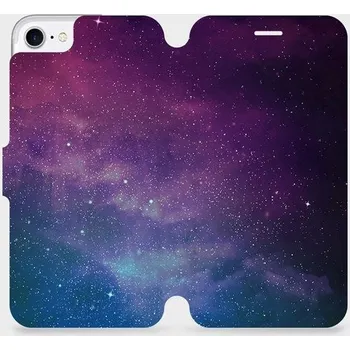 Pouzdro na mobilní telefon Flipové pouzdro Mobiwear - Apple iPhone 8 - V147P Mlhovina (Knížkové flip pouzdro, obal, kryt na mobil Apple iPhone 8 - V147P Mlhovina, materiál Umělá kůže + TPU - ochrana 360°, stojánek, silikonová vanička, magnetické zavírání)