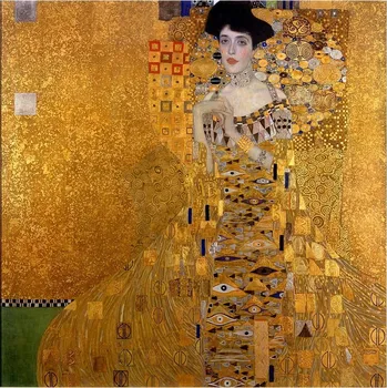 Obraz Fedkolor Reprodukce obrazu 90 x 90 cm Gustav Klimt Adele Bloch-Bauer I