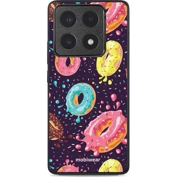 Pouzdro na mobilní telefon Lesklý kryt Mobiwear Glossy - Xiaomi 14T Pro - G046G - Donutky (Prémiové lesklé pouzdro, obal, kryt Mobiwear Glossy na mobil Xiaomi 14T Pro - G046G - Donutky, materiál Plast + TPU silikon - krytí po všech stranách, neošoupatelný potisk, tenké provedení,)