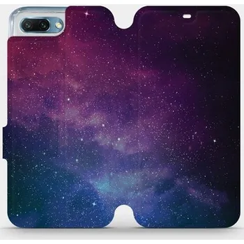 Pouzdro na mobilní telefon Flipové pouzdro Mobiwear - Honor 10 - V147P Mlhovina (Knížkové flip pouzdro, obal, kryt na mobil Honor 10 - V147P Mlhovina, materiál Umělá kůže + TPU - ochrana 360°, stojánek, silikonová vanička, magnetické zavírání)