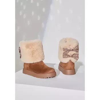 Dámské kozačky GUESS dámské válenky, boty Dovies hnědé 40