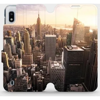 Pouzdro na mobilní telefon Flipové pouzdro Mobiwear - Samsung Galaxy A10 - M138P New York (Knížkové flip pouzdro, obal, kryt na mobil Samsung Galaxy A10 - M138P New York, materiál Umělá kůže + TPU - ochrana 360°, stojánek, silikonová vanička, magnetické zavírání)