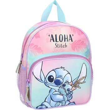 Dětský batoh Vadobag • Dětský batoh s přední kapsou Lilo & Stitch - 6L
