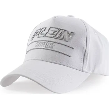 Čepice PLEIN SPORT Logo White kšiltovka Univerzální Bílá