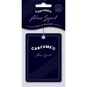 Osvěžovač vzduchu Carfume Scent Card Alien Spirit – luxusní osvěžovač vzduchu