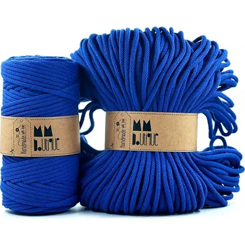 Příze MMboutique bavlněná šňůra 6mm Royal blue Varianta návinu: Přadeno