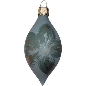 Vánoční ozdoba vánoční ozdoba oliva 8cm / 4920 / zelená pastel