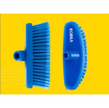 kbelík Smeták na mytí s gumovým okrajem a s průtokem vody, štěpené konce, Kobra Barva: Bílá, Délka, velikost: 26,5 cm