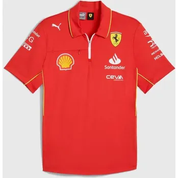 Týmová polokošile PRO Scuderia Ferrari F1 2024 červená XXXL