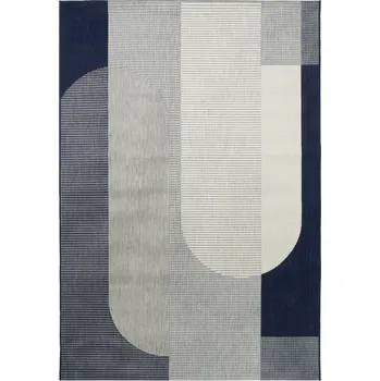 Koberec Fargotex Bílo-modrý koberec Madera 160 x 230 cm