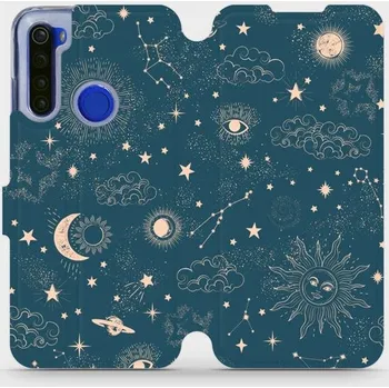 Telefonní příslušenství Flipové pouzdro Mobiwear - Xiaomi Redmi Note 8T - VP14S Magický vesmír (Knížkové flip pouzdro, obal, kryt na mobil Xiaomi Redmi Note 8T - VP14S Magický vesmír, materiál Umělá kůže + TPU - ochrana 360°, stojánek, silikonová vanička, magnetické zavírání)
