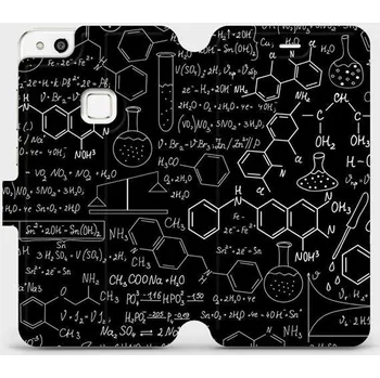 Pouzdro na mobilní telefon Flipové pouzdro Mobiwear - Huawei P10 Lite - V060P Vzorečky (Knížkové flip pouzdro, obal, kryt na mobil Huawei P10 Lite - V060P Vzorečky, materiál Umělá kůže + TPU - ochrana 360°, stojánek, silikonová vanička, magnetické zavírání)