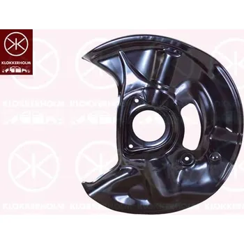 Brzdový kotouč Ochranný plech proti rozstřikování, brzdový kotouč KLOKKERHOLM 3527377