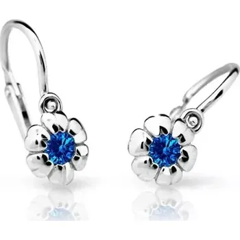 Náušnice Dětské náušnice Cutie Jewellery C2151-Blue