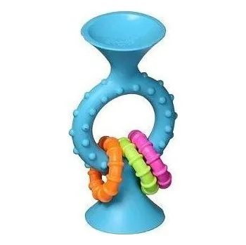 Hračka pro nejmenší Fat Brain chrastítko pipSquiz Loops modré ****