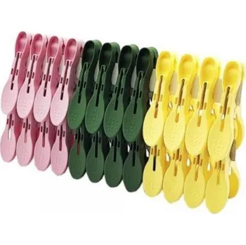 Koš na prádlo Kolíčky na prádlo LEON, 24 ks, 85 mm