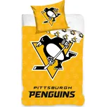 Hokejové povlečení NHL Pittsburgh Penguins Shields Velikost: 135x200 + 80x80 cm
