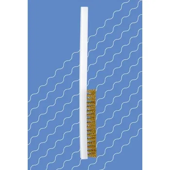 Drátěný kartáč Kartáč na nástroje drátěný mosazný EXTRA tvrdý, Kobra Délka, velikost: 3 cm