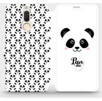Pouzdro na mobilní telefon Flipové pouzdro Mobiwear - Huawei Mate 10 Lite - M030P Panda Amálka (Knížkové flip pouzdro, obal, kryt na mobil Huawei Mate 10 Lite - M030P Panda Amálka, materiál Umělá kůže + TPU - ochrana 360°, stojánek, silikonová vanička, magnetické zavírání)