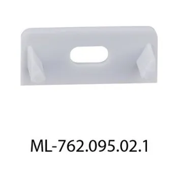 LED lišta LED profil AL přisazený PE - koncovka s otvorem McLED