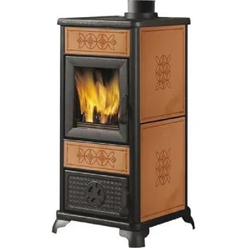 Krbová kamna Edilkamin EK63 Edilkamin EK 63 DECOR kůže