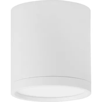 Bílé kovové stropní LED světlo Nova Luce Garf 7 cm