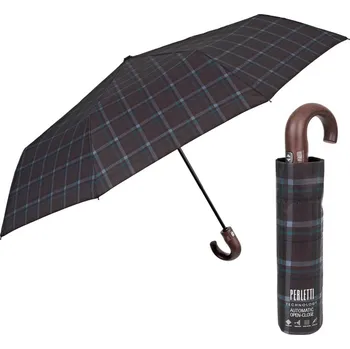 Deštník Pánský plnoautomatický deštník Perletti Technology / hnědý, 21792