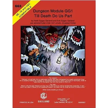 Kniha Dungeon Module GG1 - Till Death Do Us Part - kolektiv autorů