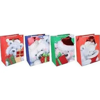 Pastelka Dárková taška L 32x41,5x12 cm VÁNOCE