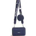 Baellerry Dámská peněženka s popruhem a kapsičkou Modrá Baellerry N1897s2