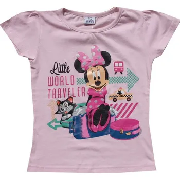 xcena Minnie Mouse trička bavlněné růžové Velikost: 6 roků