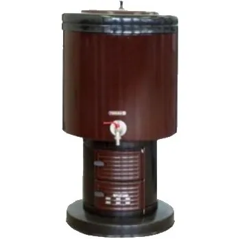 Sporák na tuhá paliva Ohřívač vody - Thorma Unikot - hnědý