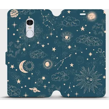 Pouzdro na mobilní telefon Flipové pouzdro Mobiwear - Xiaomi Redmi Note 4 Global - VP14S Magický vesmír (Knížkové flip pouzdro, obal, kryt na mobil Xiaomi Redmi Note 4 Global - VP14S Magický vesmír, materiál Umělá kůže + TPU - ochrana 360°, stojánek, silikonová vanička, magnetické)