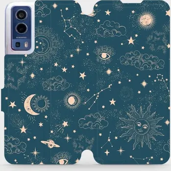 Pouzdro na mobilní telefon Flipové pouzdro Mobiwear - Vivo Y52 5G - VP14S Magický vesmír (Knížkové flip pouzdro, obal, kryt na mobil Vivo Y52 5G - VP14S Magický vesmír, materiál Umělá kůže + TPU - ochrana 360°, stojánek, silikonová vanička, magnetické zavírání)