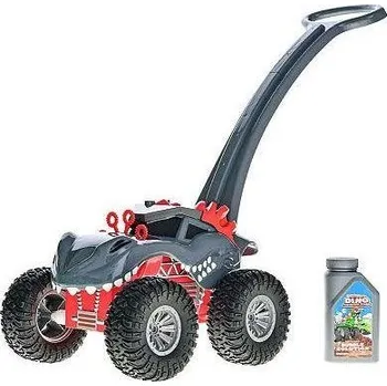Bublifuk Auto dinosaurus monster truck 30cm s bublifukovačem na baterie