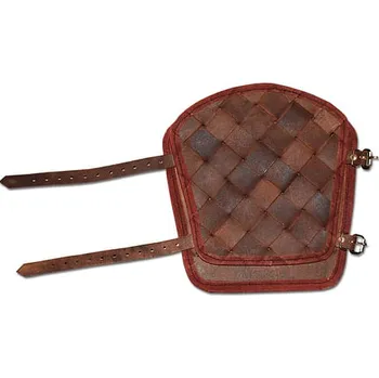 Karnevalový kostým imago Kožené vikingské nátepníky, barva hnědá