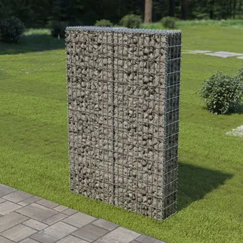 Plot OMAXI Gabionová zeď s víky z pozinkované oceli 100 x 20 x 150 cm 592145