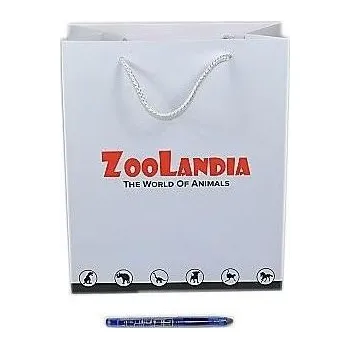 Pastelka Zoolandia papírová dárková taška 25x12x30cm