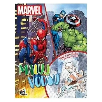 Pastelka Vod. omalovánky A4 / Marvel ****
