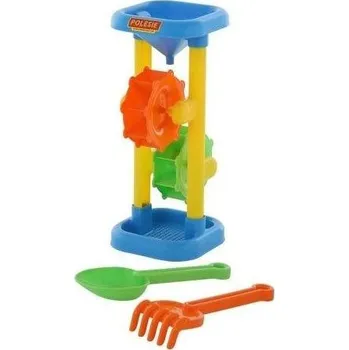 ostatní stavebnice Sada na písek č. 281: Mlýnek, h 308 mm + lopatka č. 7 /+1 ****