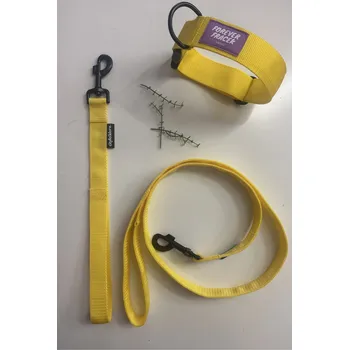 Obojek pro psa Set / obojek + 2x vodítko / 7 barev Barva: Žlutý L set