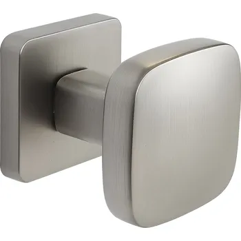 Dveřní kování Richter Czech Dveřní koule/madlo RK.KNOB.C2.BARI.NIMAT nikl fixní